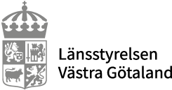 Logga länsstyrelsen i Västra Götaland. Logga.